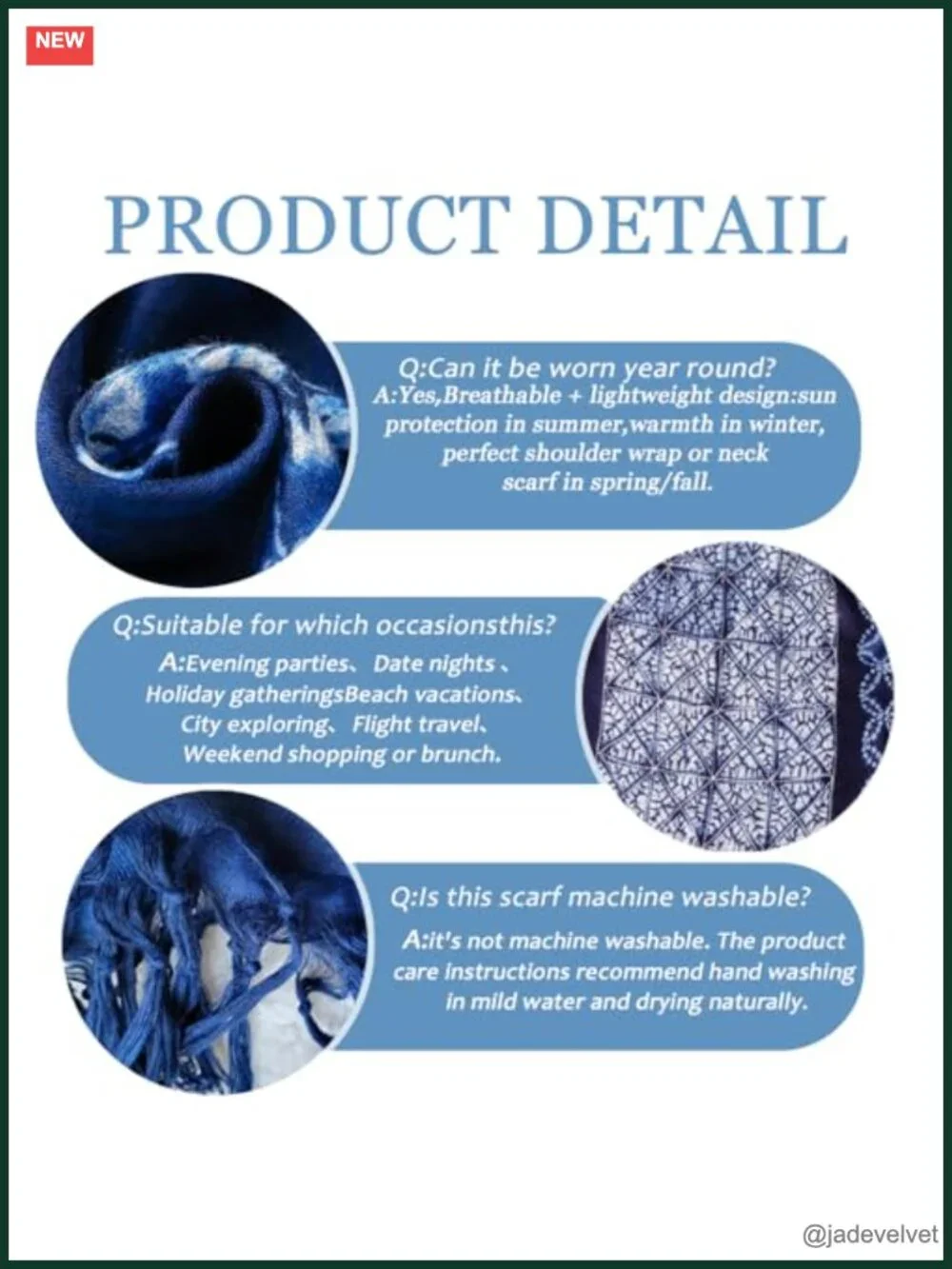 Lightweight Floral Printed Boho Scarf with Tassles Fashion Fringed Shawl Wrap